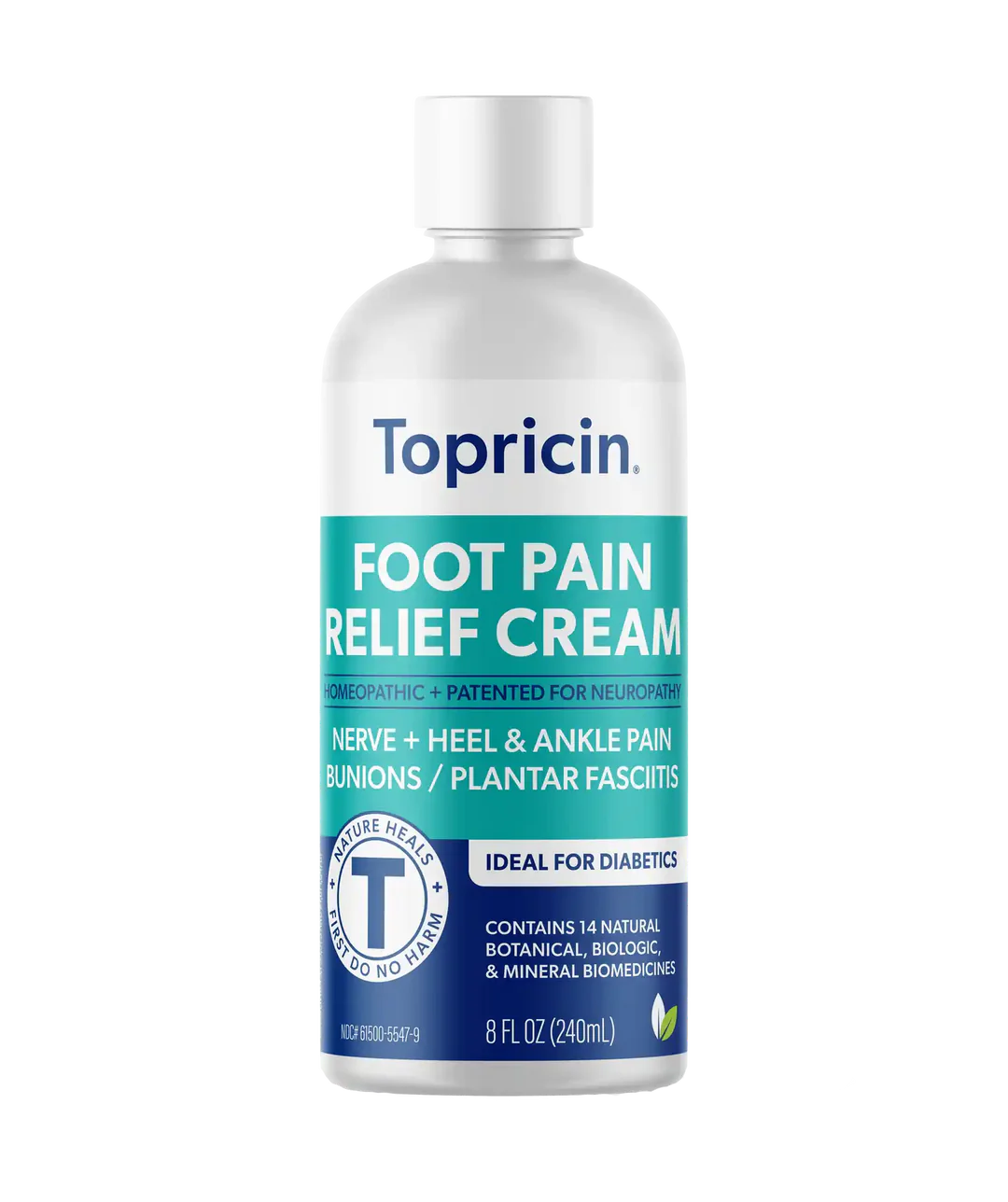 Topricin® Foot Pain Relief CreamOnly 2 oz andd 4 oz sizes currently available!