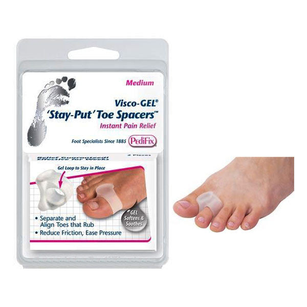 PediFix® Visco-GEL® Stay-Put Toe Separators®