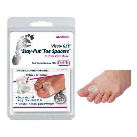 PediFix® Visco-GEL® Stay-Put Toe Separators®