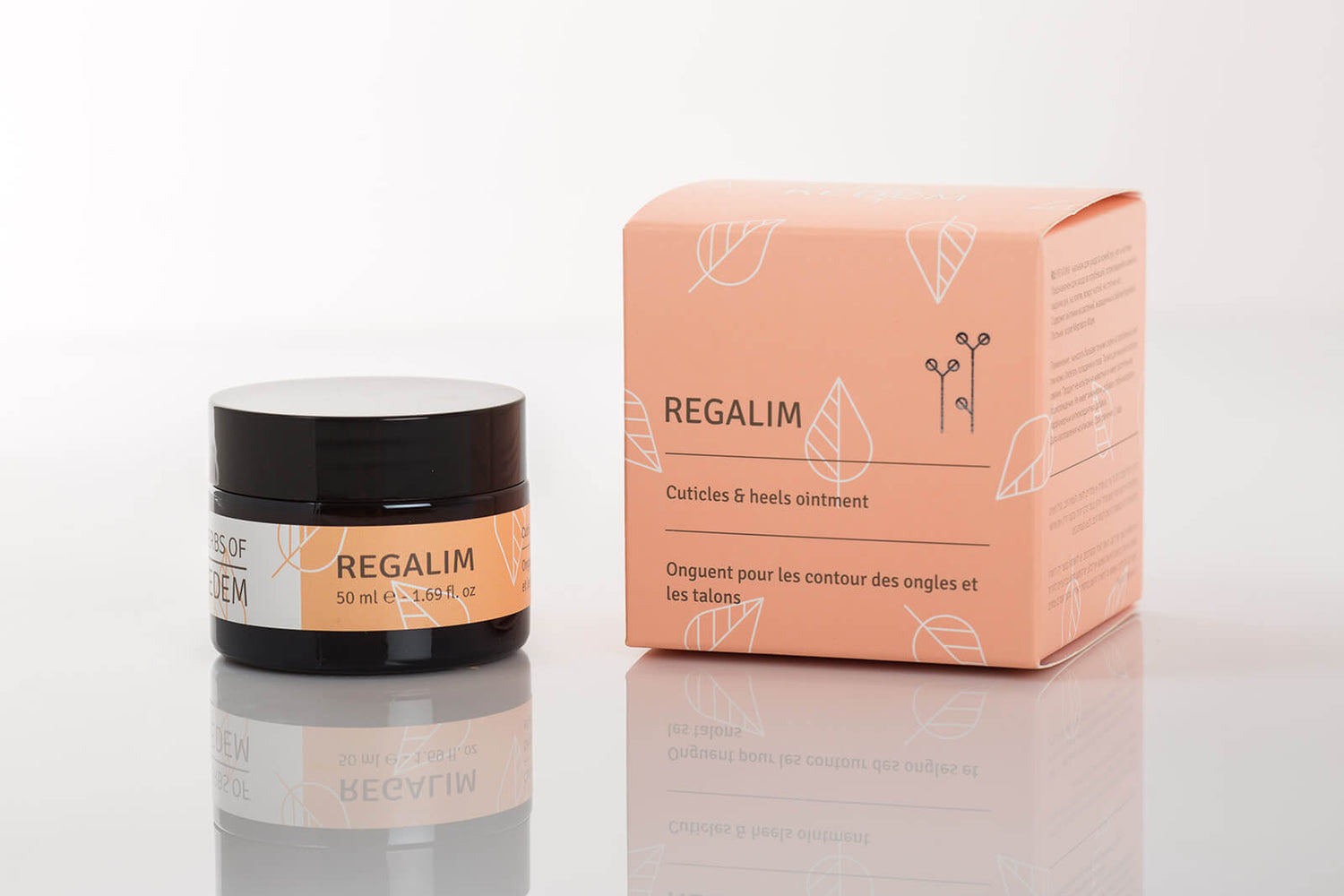 Herbs of Kedem: Regalim Nail and Cuticles Repair Ointment