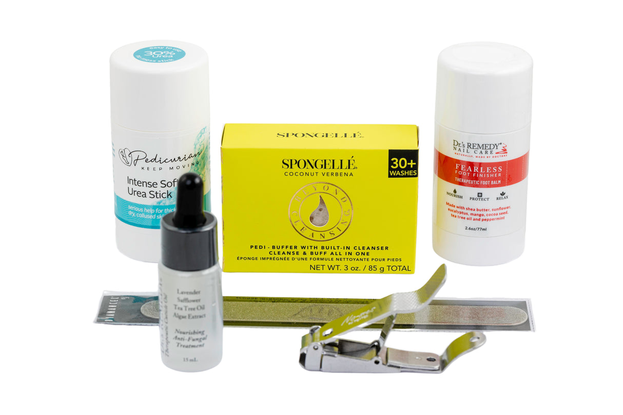 DIY Pedi Spa Skin and Nail Care Kit