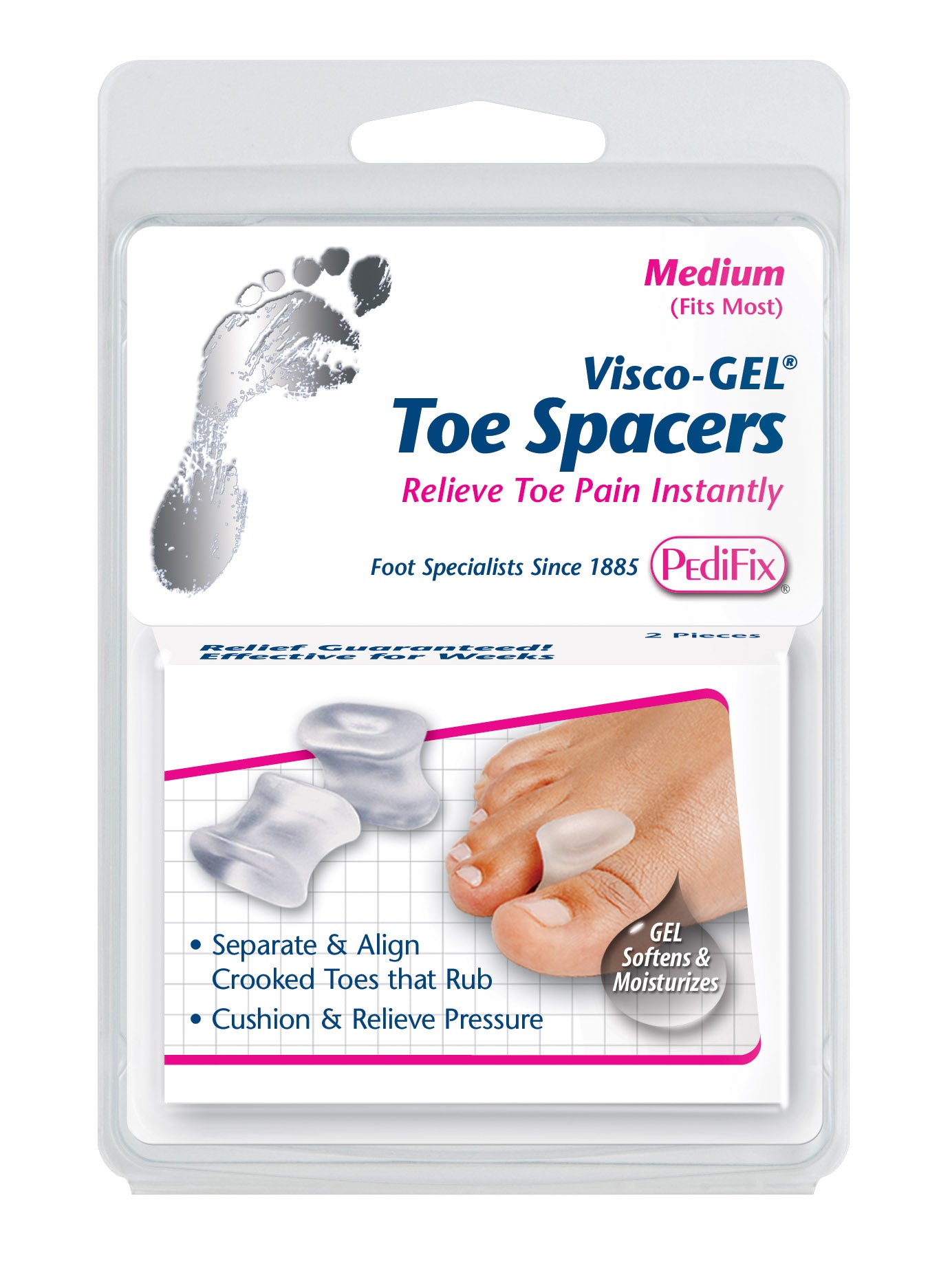 PediFix® Visco-GEL® Toe Spacers