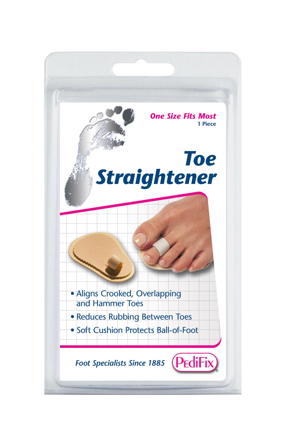 PediFix® Budin Toe Straighteners: Single, Double Toe or Triple Toe Straightener