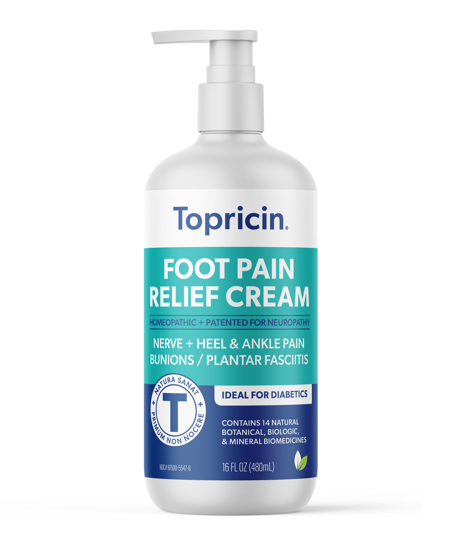 Topricin® Foot Pain Relief CreamOnly 2 oz andd 4 oz sizes currently available!