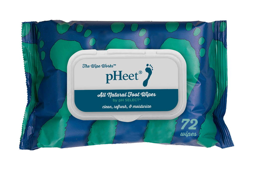 pHeet® Moisturizing & Cleansing Foot Wipes