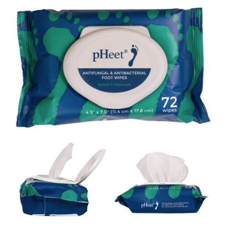pHeet® Moisturizing & Cleansing Foot Wipes