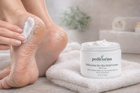 Pedicurian Dry Skin Relief Cream with 20% Urea | $24.99