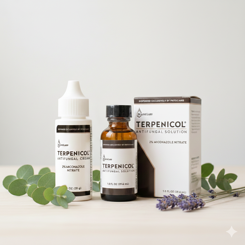 Terpenicol® Duo: Antifungal Solution & Antifungal Cream