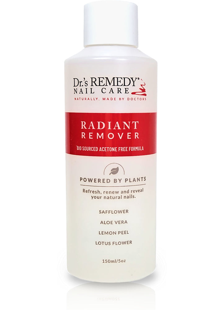 Dr.'s Remedy® RADIANT Remover: Acetone-Free Enriched Nail Polish Remover